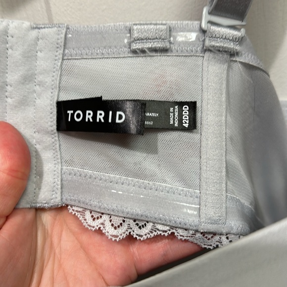 TORRID Bombshell Everyday Strapless Light-Lined Bra 42DDD - Picture 5 of 8